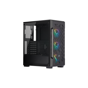 Corsair iCUE 220T Black RGB Airflow Tempered Glass Mid-Tower