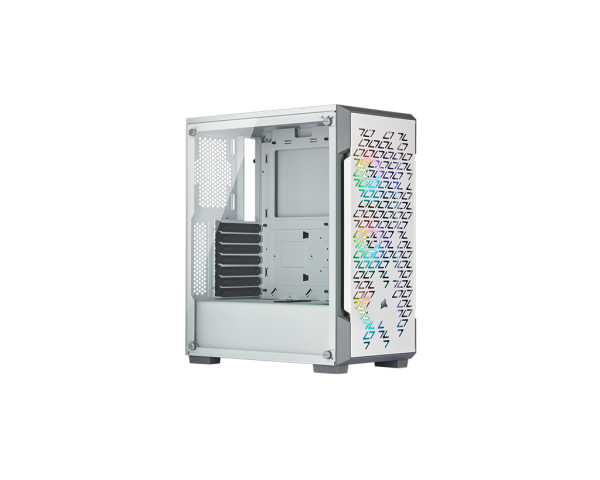 Corsair iCUE 220T White RGB Airflow Tempered Glass Mid-Tower